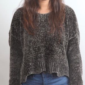 LA Hearts olive/dark green knit sweater